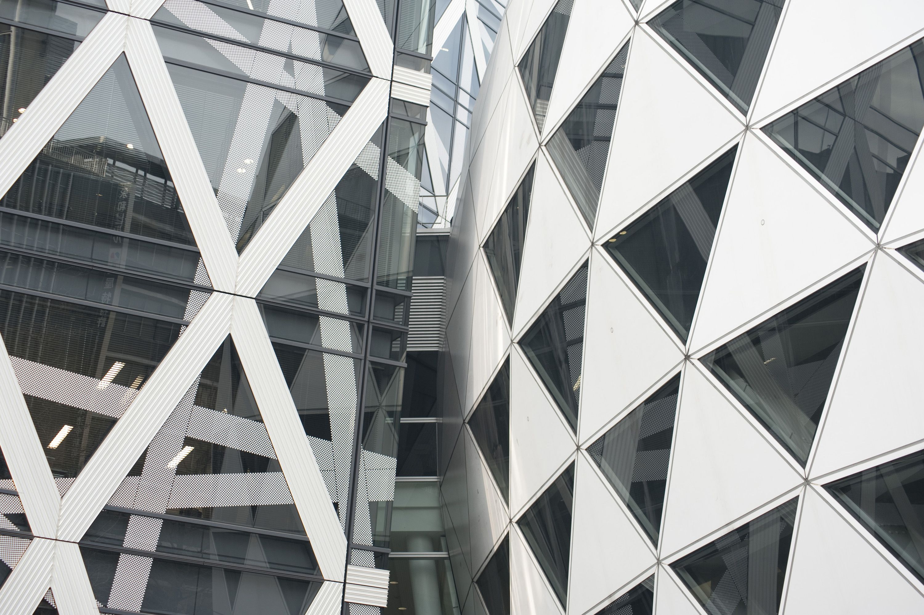 Modern building detail photo