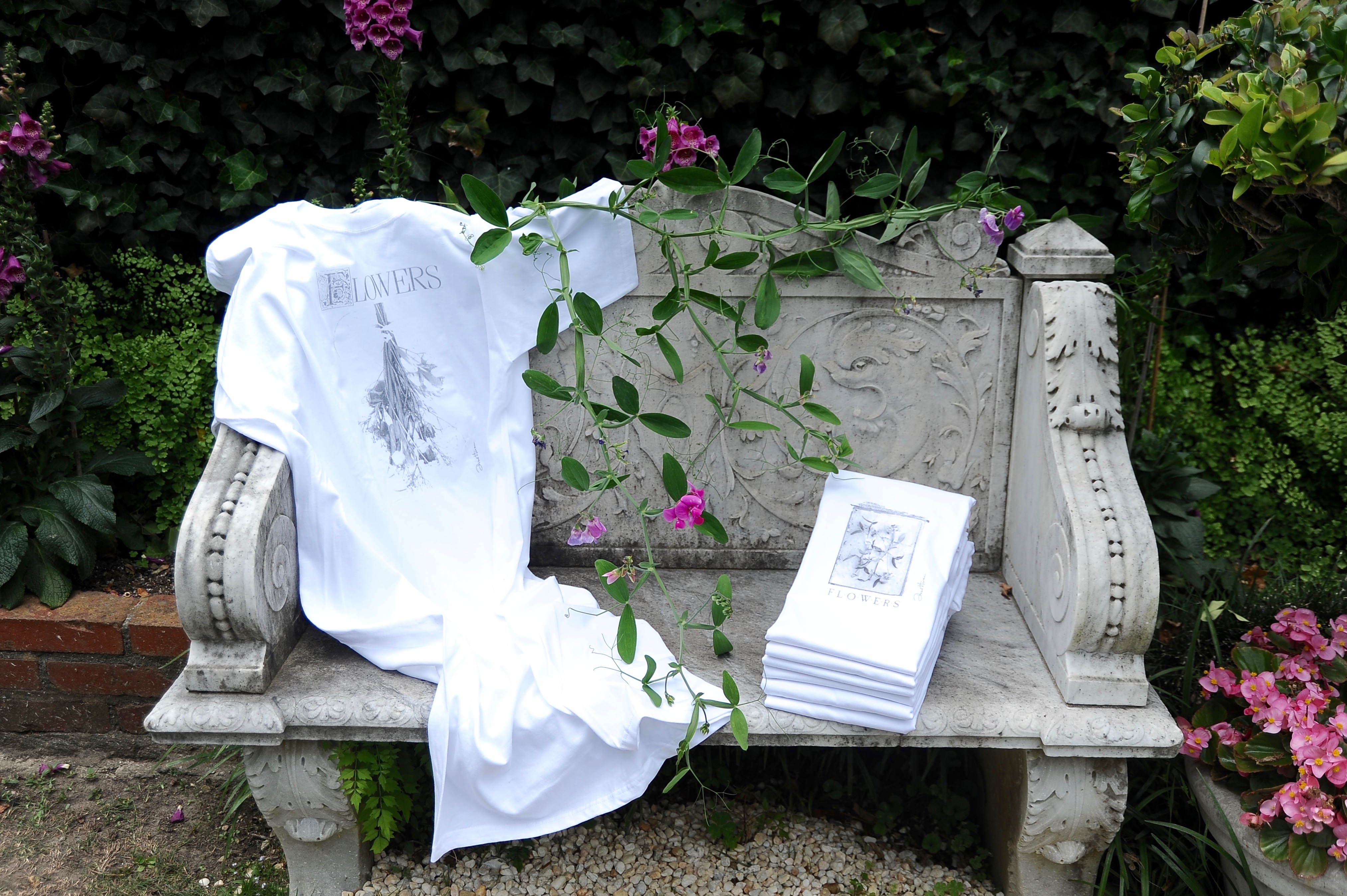 White Flowers - Gifts. Clothing. Baby Clothing. Always white.