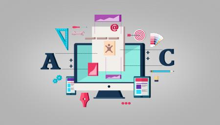 Web Design - Website Layout - Illustration